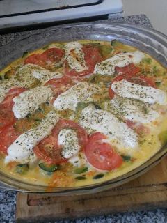 Una foto de Tortilla de zapallitos al horno