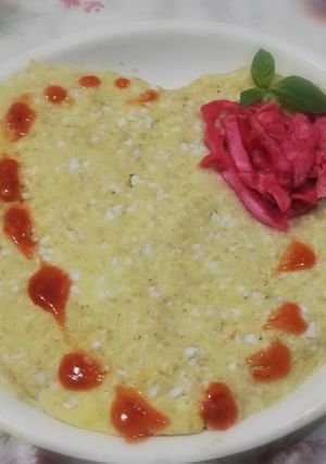 عکسی از دستور پوره سیب زمینی و تخم مرغ 🥔🥚