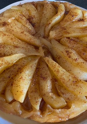 Une photo de 😜 Tatin aux poires et anis étoilé