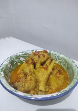 Foto resep Gulai Ayam Kecombrang