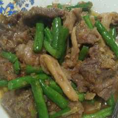 รูปของ Cah Buncis Jamur Daging Sapi ala DEBM