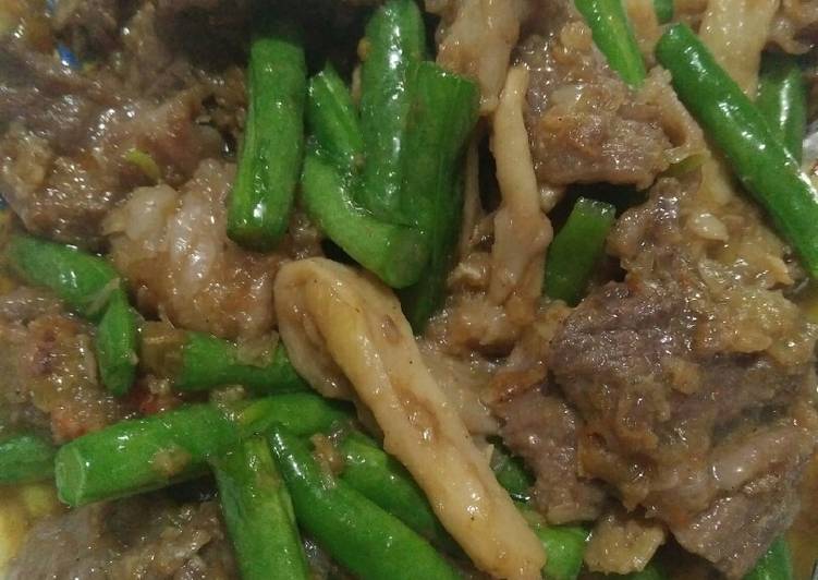 Resep Cah Buncis Jamur Daging Sapi ala DEBM yang Bikin Ngiler