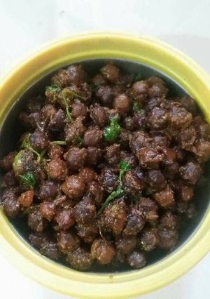 A picture of Chana chaat.