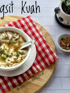 Foto resep Pangsit Kuah