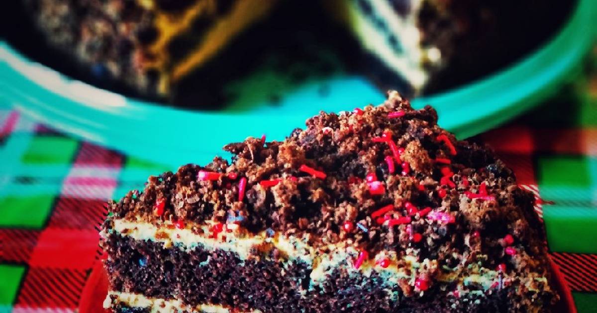 Торт «Шоколад на кипятке» — пошаговый рецепт с фото в духовке на ремонты-бмв.рф