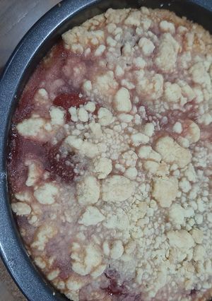 Foto resep Strawberry crumble