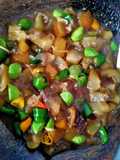 Kikil cabe ijo dan pete