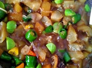 Foto resep Kikil cabe ijo dan pete