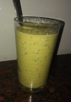 Una foto de Licuado de palta y banana