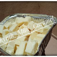 A picture of Alawan madara (Milk candy).