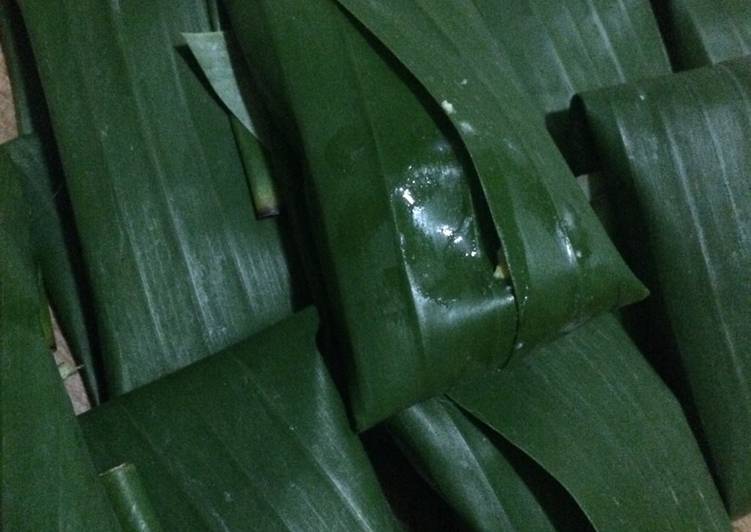 Pepes tahu teri nasi