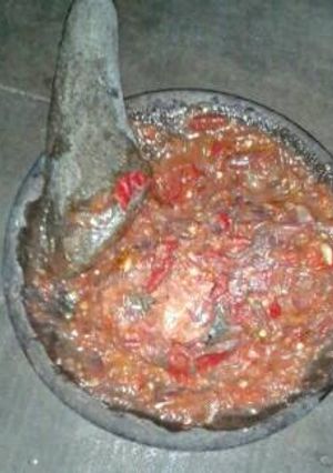 Foto resep Sambal Acan Khas Galuh