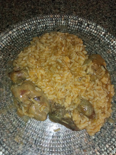 Una foto de Arroz con hígado