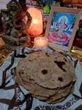 Chapati pan típico de la India