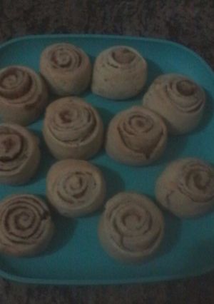 Una foto de Rollos de canela caseros