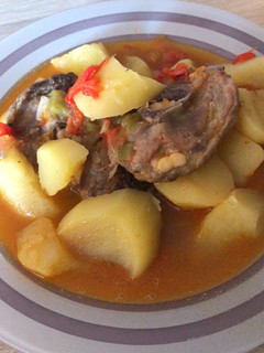 Una foto de Cuello de cordero guisado