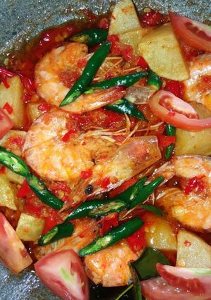 Foto resep Sambel udang
