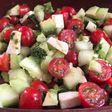 Ensalada de tomate cherry