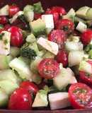 Ensalada de tomate cherry