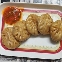 A picture of Wheat momos.