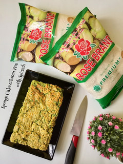 Foto resep Sponge Cake Gluten Free with Spinach