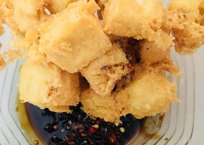 Resep Tahu Krispi Tahu Crispy Sambal Kecap Oleh Ayunda Diharjo Cookpad