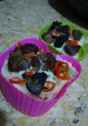 Foto resep Telur Kukus Nasi Ati