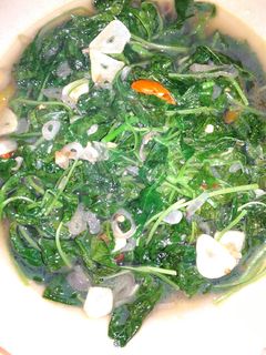 Foto resep Oseng sayur bayam