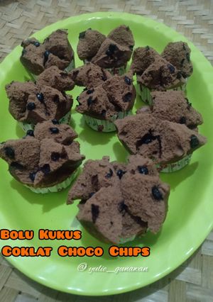 Foto resep Bolu Kukus Coklat Choco chips