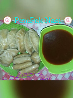 Foto resep PemPek Nasi (udang rebon) isi telur puyuh