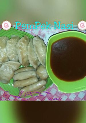 Foto resep PemPek Nasi (udang rebon) isi telur puyuh