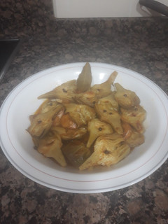 Una foto de Alcachofas en escabeche