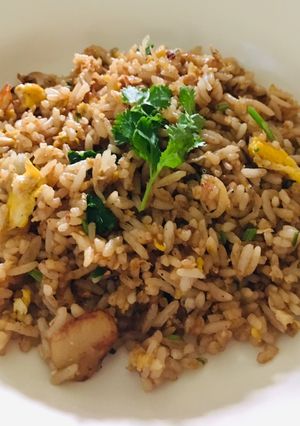 Foto resep Nasi Goreng Teri Daun Ketumbar