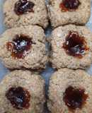 Pepas de avena y harina integral by Jaz