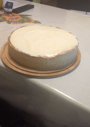 Una foto de Tarta con pastelera de manzana