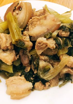 Hình của món Thịt Kho Dưa.
