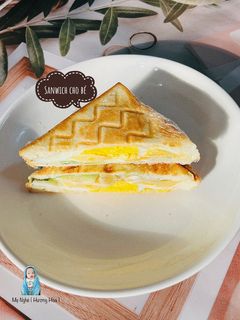 Hình của món Sandwich CHO BÉ (trên 1t).