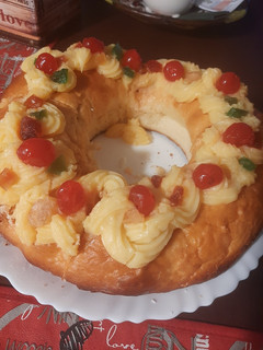 Una foto de Rosca de Reyes
