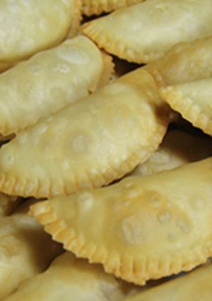 A picture of Khoya Gujiya.