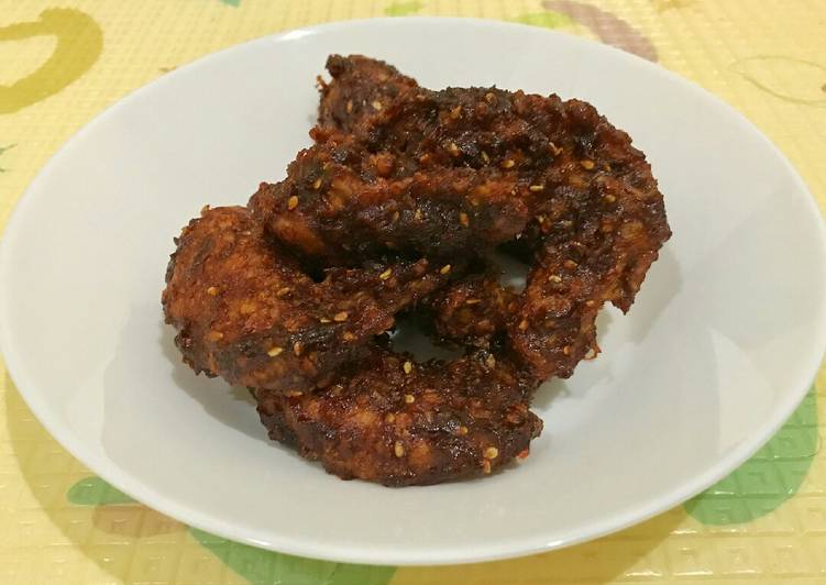 Resep masakan Korean fried chicken wings | Cara Bikin Korean fried chicken wings Yang Bisa Manjain Lidah