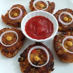 A picture of Healthy daliya cutlet.