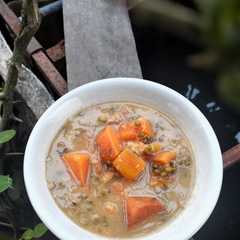90. Kolak Ubi Kacang Ijo-レシピのメイン写真