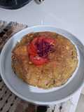 Tortilla de papa vegana