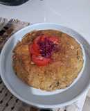 Tortilla de papa vegana