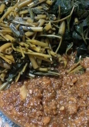 Foto resep sayur sambel kacang mangga