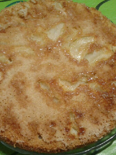 Una foto de Tarta invertida de manzanas 🍏