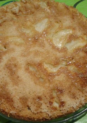 Una foto de Tarta invertida de manzanas 🍏