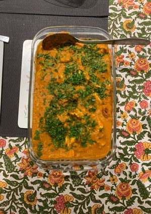 A picture of Shahi paneer.