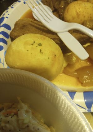 A picture of Tarragon Topped Cheese filled Balls.