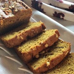 Eggless Wheat Jaggery Cake A picture of Eggless Wheat Jaggery Cake.